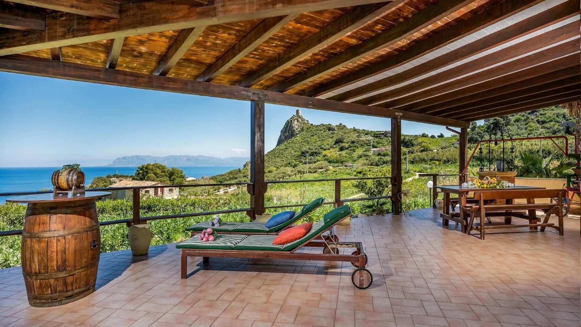 Apt Villa Anna E Apt Cantina Vito Vicinissimi Alla Riserva Dello Zingaro Scopello  0*, Scopello (Sicily)